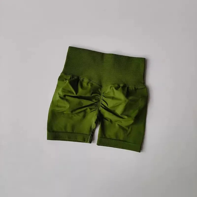 Summer High-Waist Women's Yoga Shorts Butt Lift