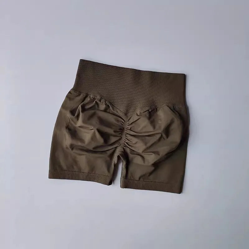 Summer High-Waist Women's Yoga Shorts Butt Lift