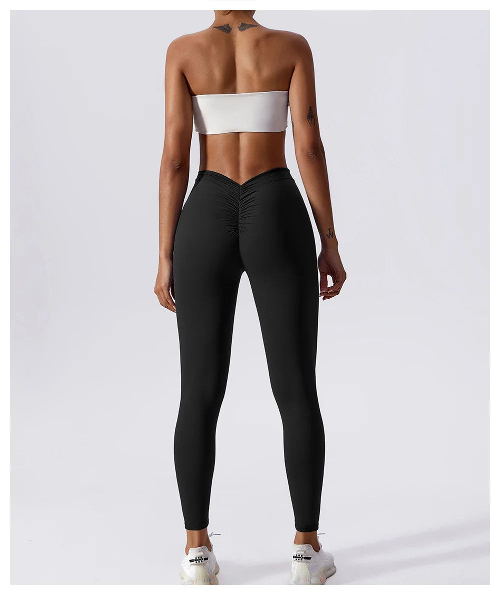 Sexy High Waist Yoga Leggings Push Up