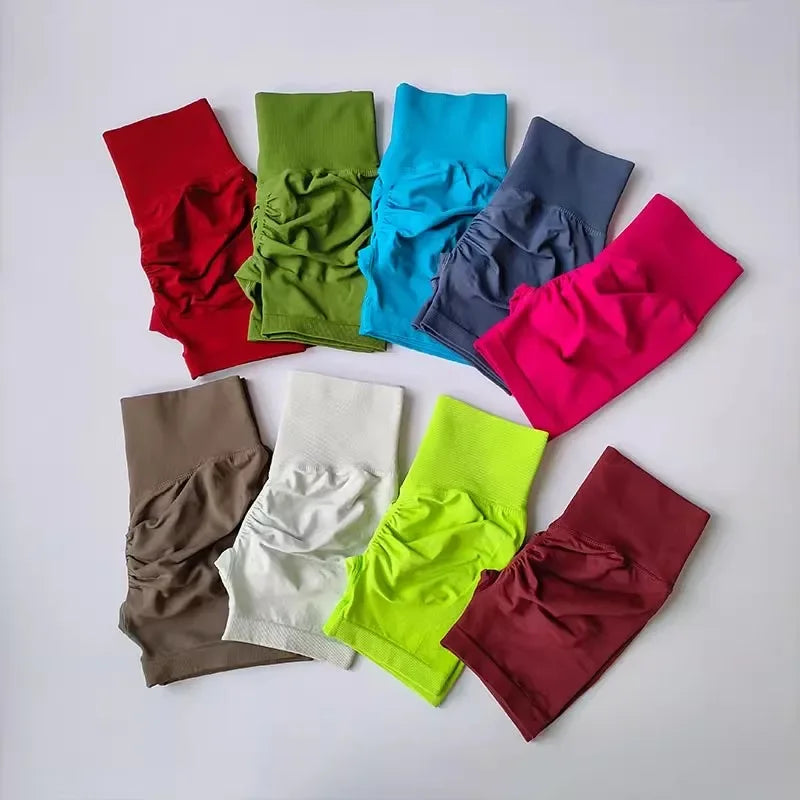 Summer High-Waist Women's Yoga Shorts Butt Lift