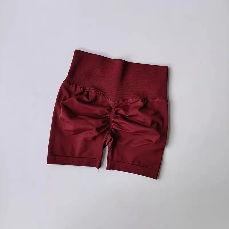 Summer High-Waist Women's Yoga Shorts Butt Lift