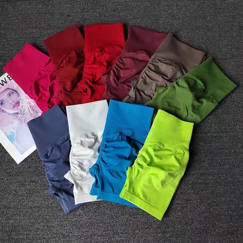 Summer High-Waist Women's Yoga Shorts Butt Lift