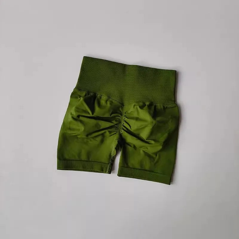 Summer High-Waist Women's Yoga Shorts Butt Lift