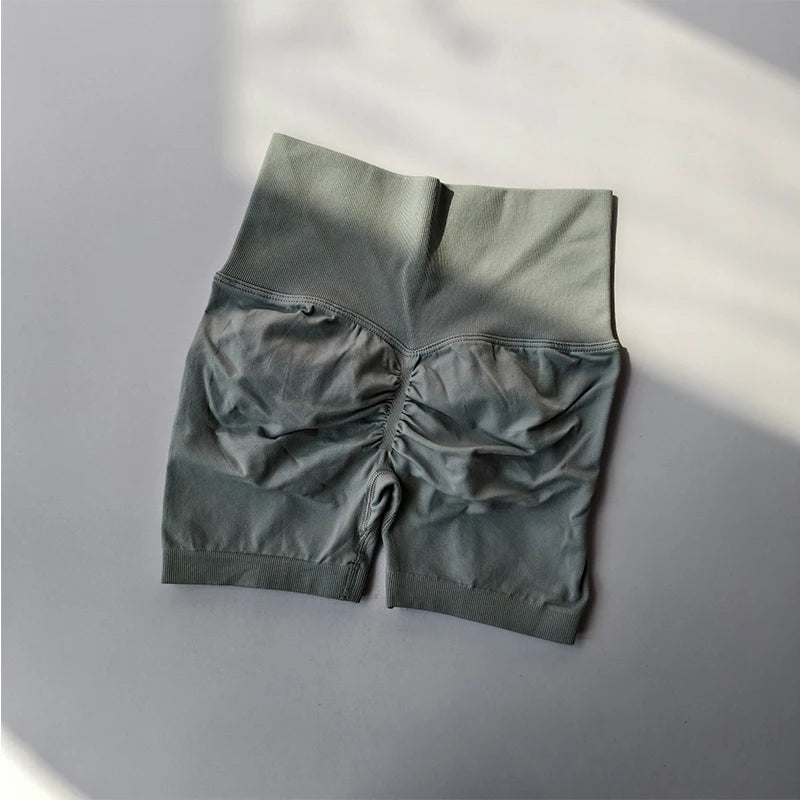 Summer High-Waist Women's Yoga Shorts Butt Lift