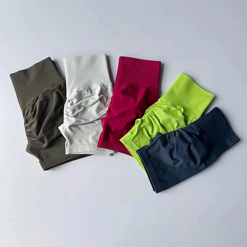 Summer High-Waist Women's Yoga Shorts Butt Lift