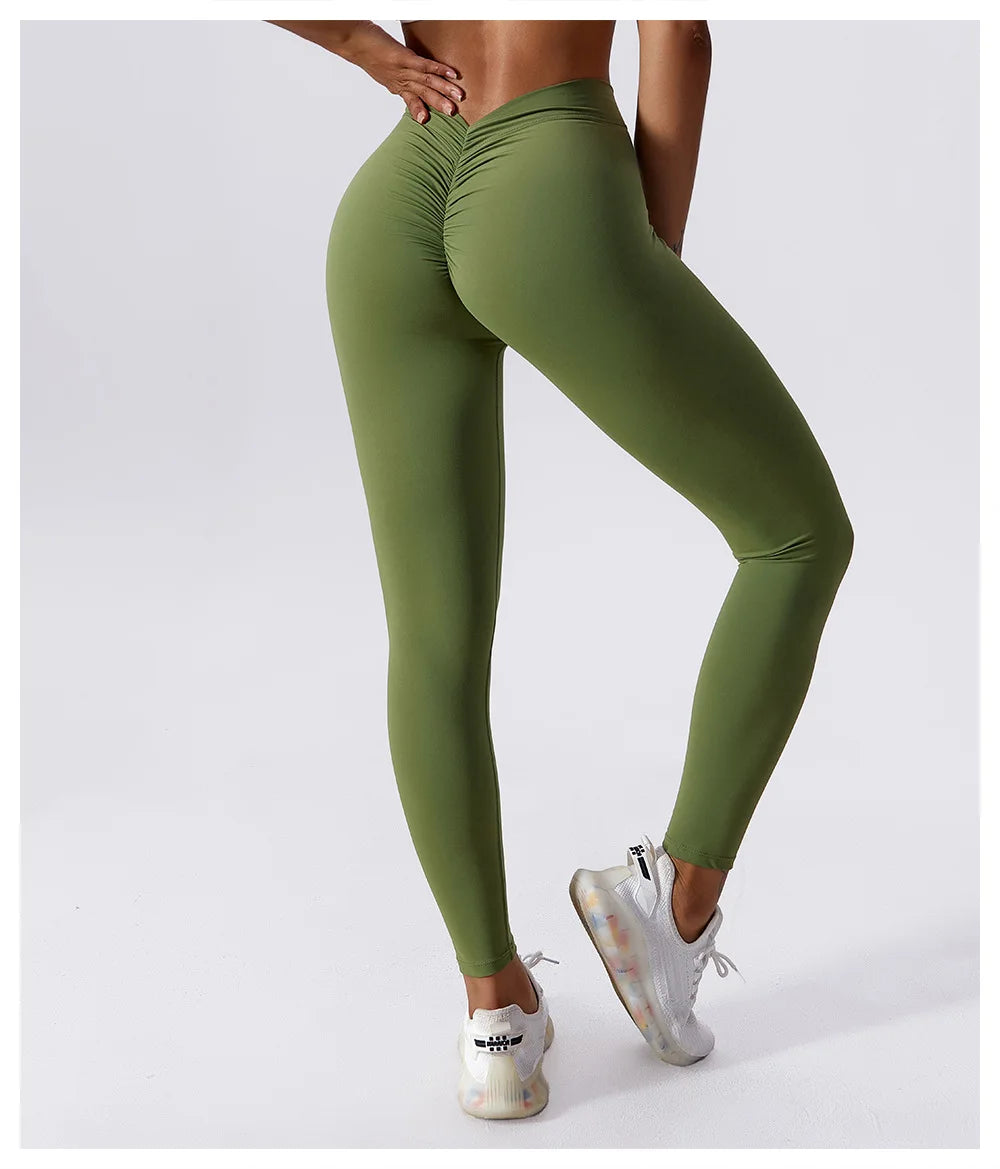 Sexy High Waist Yoga Leggings Push Up