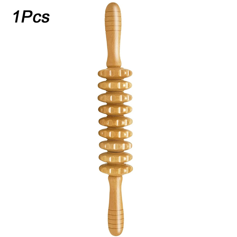 Wood Therapy Massage Tools Lymphatic Drainage Massager Body Sculpting Tools Anti-Cellulite